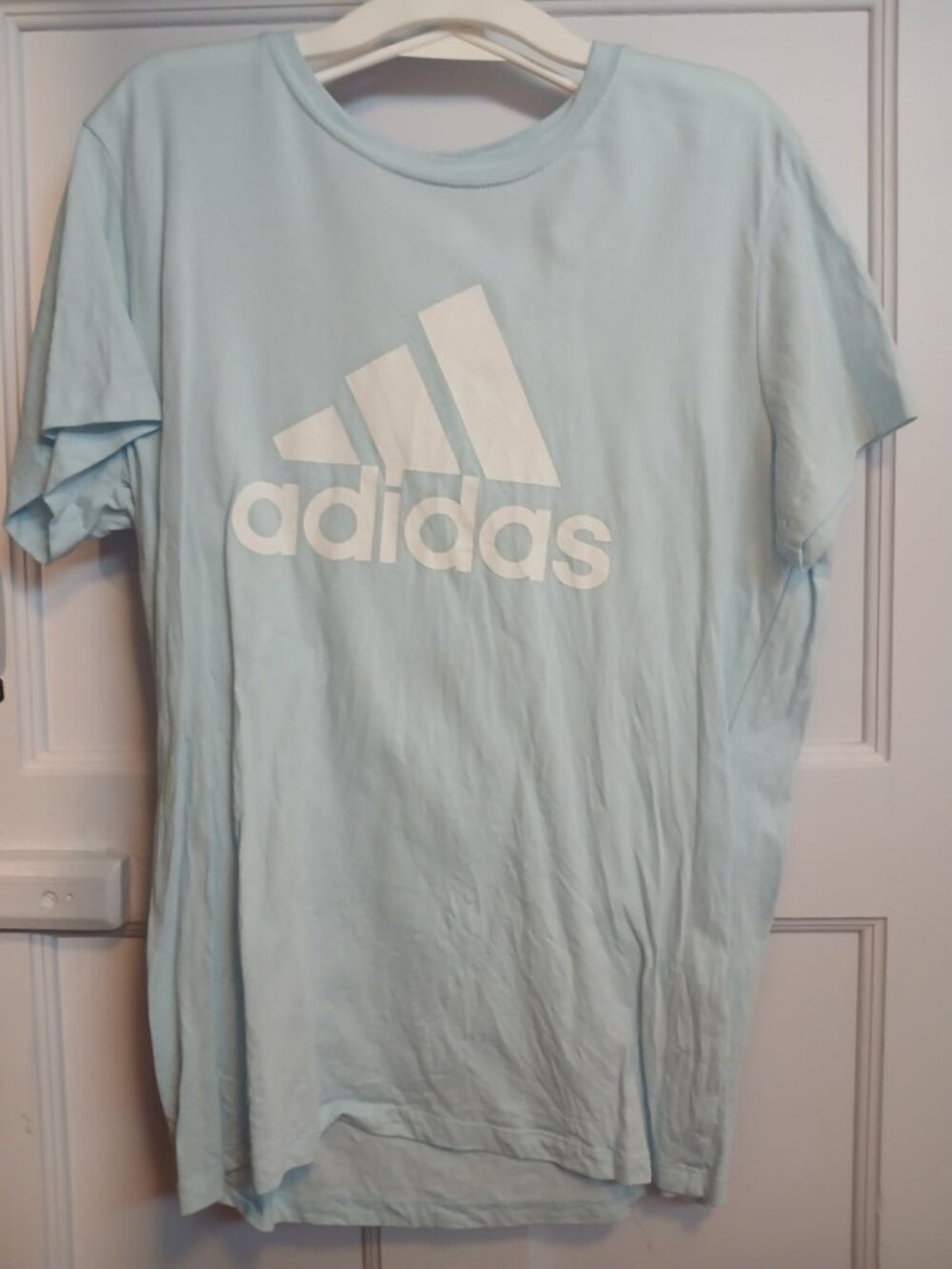 Adidas Womens L Light blue Shirt